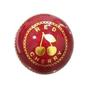 Red Cherry Junior Cricket Ball 2 Piece 113g Leather