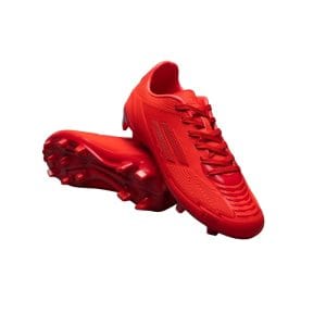 Pro Football Soccer Boots Firm Ground Red