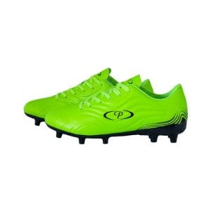 Youth Glory Fluoro Green Black Soccer Boots