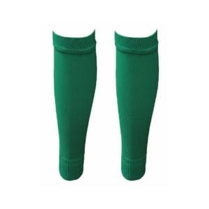 Plain Soccer Socks Green Knee Length
