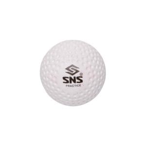 SNS Practice Hockey Ball White Dimple Training Ball
