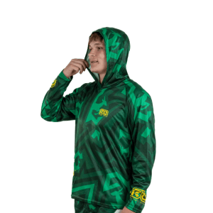 Rugby Bums Green & Gold Warm Up Tops