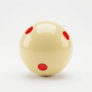 Aramith professional red dot cue ball for pool and billiards tables