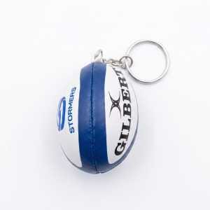 Gilbert DHL Stormers Mini Rugby Ball Keyring
