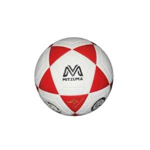 Mitzuma Impulse Moulded Soccer Ball Red and White