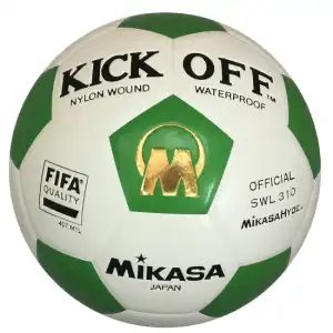 Mikasa Kick-Off Green and white